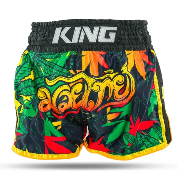 King Pro Boxing Muay Thai Shorts KPB WEED