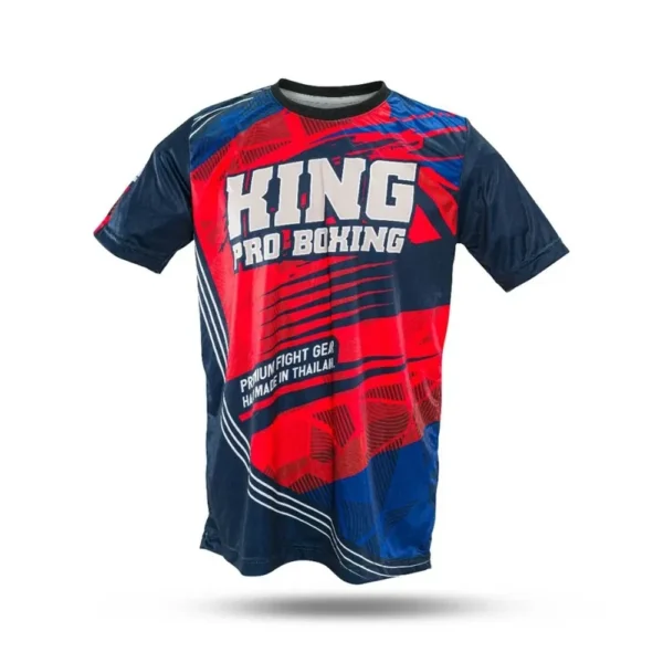 King Pro Boxing Combat Sports Träningströja KPB FLAG TEE 2