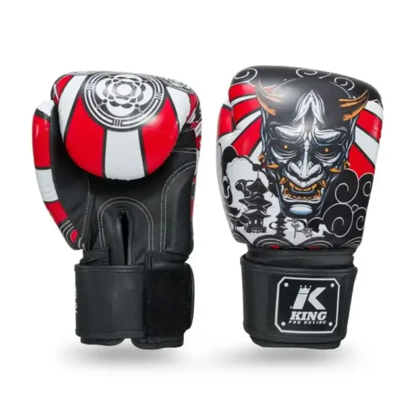 King Pro Boxing Boxningshandskar i syntetiskt läder KPB/BG HANYA RD