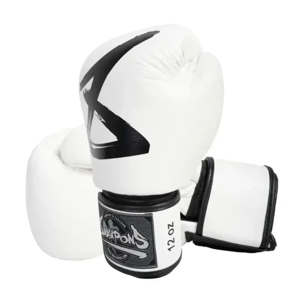 8 Vapen BIG 8 premium vita boxningshandskar