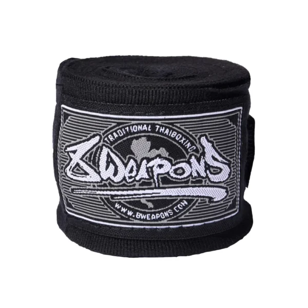 8 Vapen Boxningslindor - Bandage Svart 5m