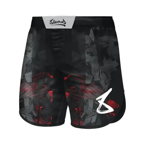 8 Vapen MMA Hit 2.0 Shorts Svart/Röd