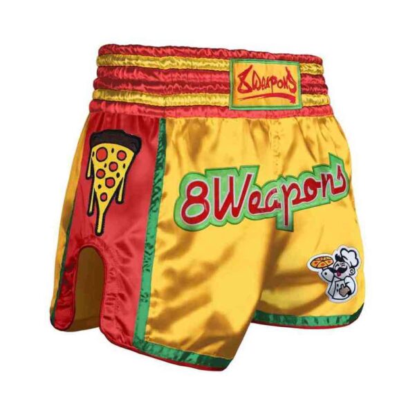 8 Weapons Muay Thai Muay Pizza Shorts