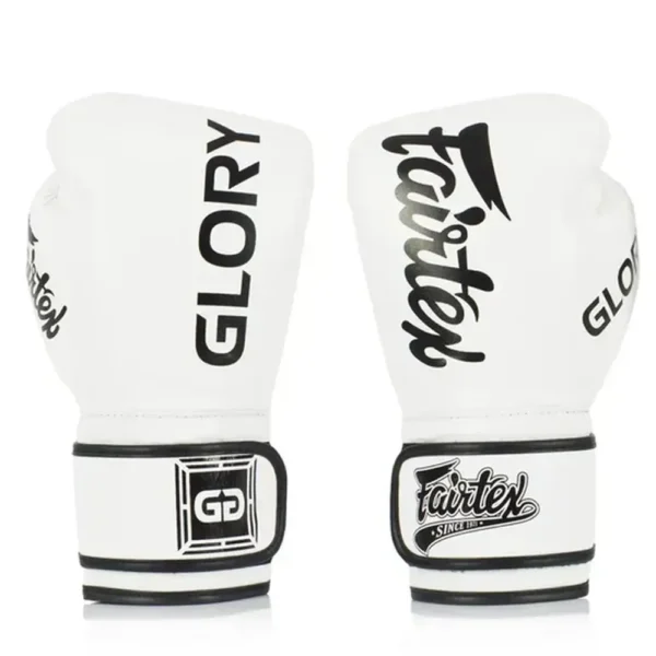 Fairtex X Glory Boxningshandskar i naturläder BGVG1 Vit