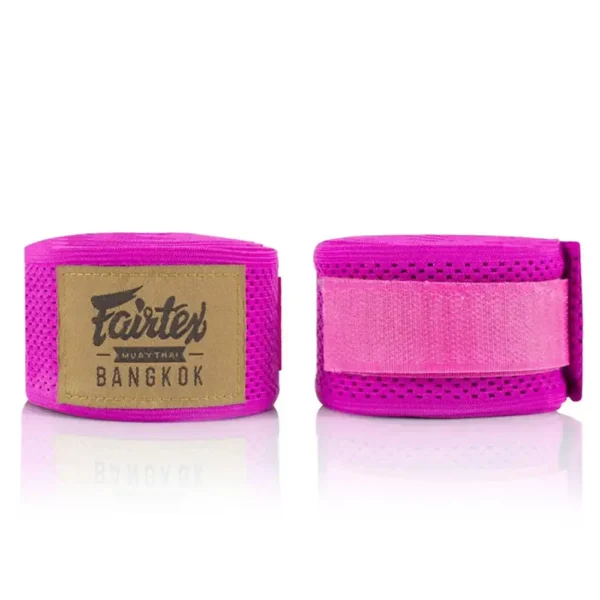 Fairtex Boxningslindor - Bandage HW4 Rosa 4,5m