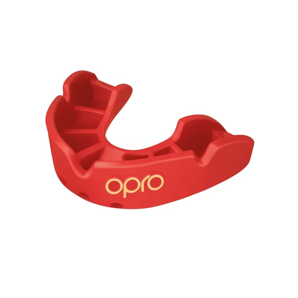 Opro Tandskydd för barn Brons GEN4 Röd