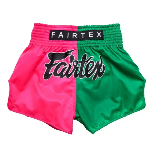 Fairtex Muay Thai Shorts BS1911 Rosa/Grön
