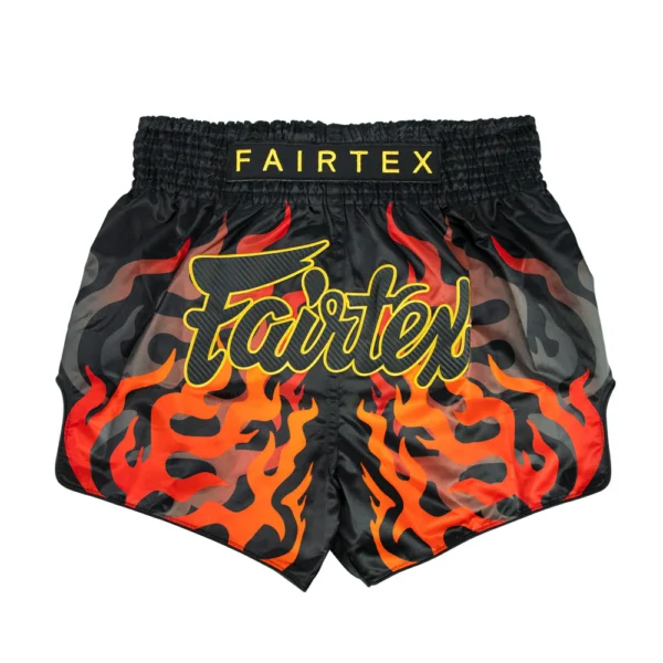 Fairtex Muay Thai Volcano Shorts BS1921 Svart/Röd