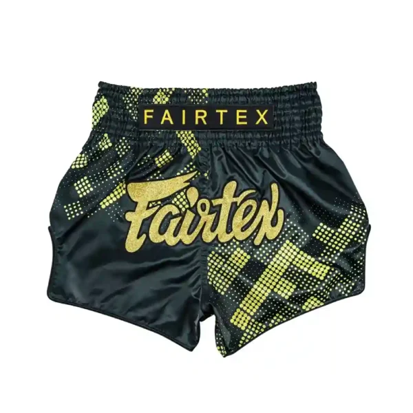 Fairtex Muay Thai Shorts BS1931 Svart-Guld