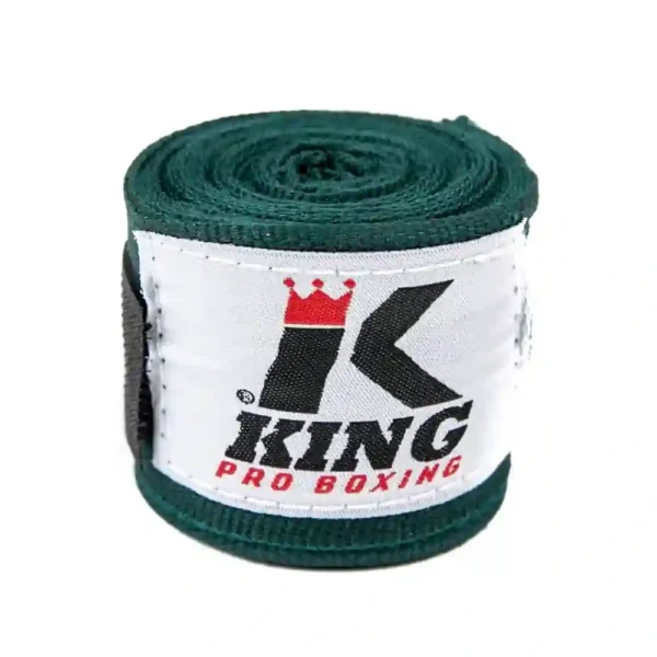 King Pro Boxing boxningsbandage KPB BPC grön 4,6 m