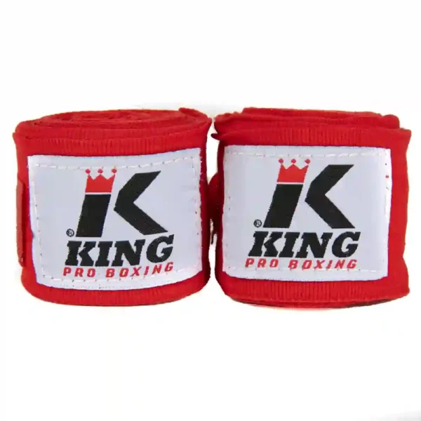King Pro Boxing boxningsbandage KPB BPC röd 4,6 m